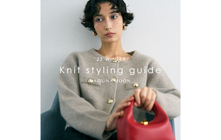 【 '25 WINTER Knit styling guide 】