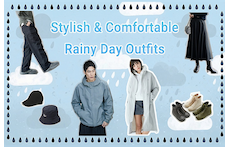 雨の日コーデをおしゃれ&快適に!通勤・休日のおすすめ着こなし術