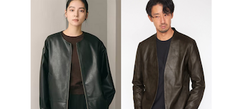 オフィスや女性らしさを重視するなら「ノーカラー・ブルゾン型」