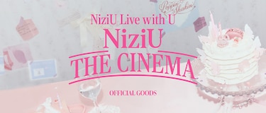 NiziU Live with U NiziU THE CINEMA OFFICIAL GOODS