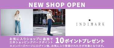 NEW SHOP OPEN 12/17(水) INDIMARK