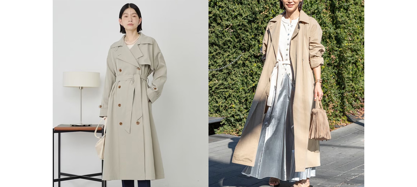お洒落な人が買っているスプリングコート30選｜&mall（アンドモール