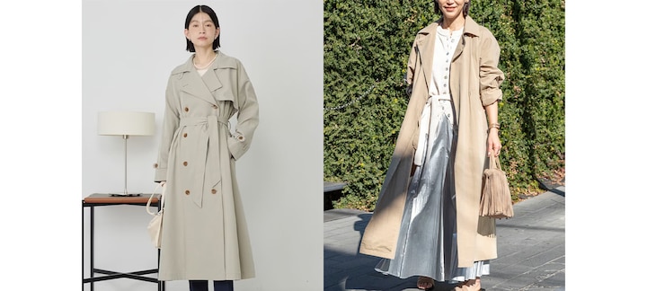 トレンチコートを着こなすテクニック
