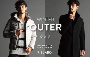 【NICOLE CLUB FOR MEN】アウター特集