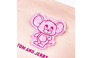 まるでグミみたいなぷにぷに感！「トムとジェリー」グミティッシュポーチで、日常に遊び心をプラス