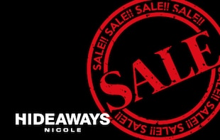 【HIDEAWAYS】SALE