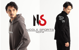 【NICOLE CLUB FOR MEN】ニコルスポーツ特集