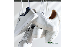 機能が息づく洗練コートスニーカー【REGAL】