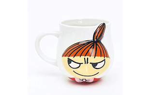 ムーミン、リトルミイの立体感が可愛いマグ！ころんと丸いフォルムが最高です！