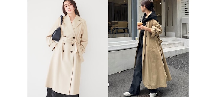 トレンチコートを着こなすテクニック