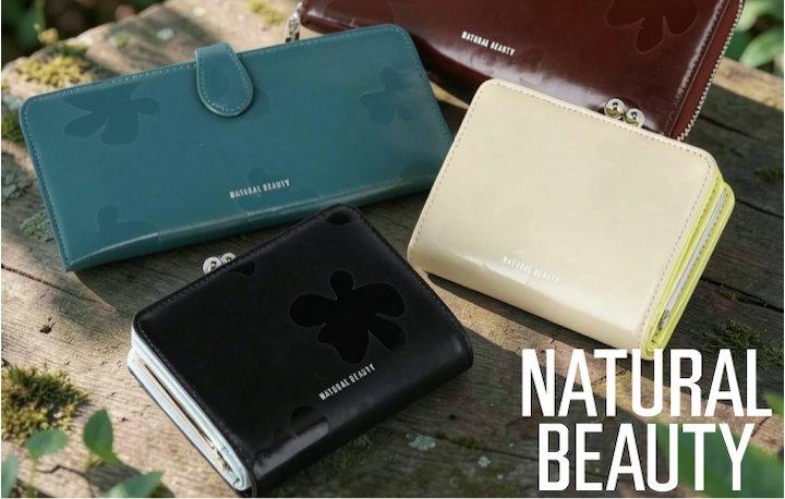 NATURAL BEAUTY の財布 ハンナシリーズ