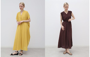 Step Out in Style　-軽やかに纏う、大人のワンピース-