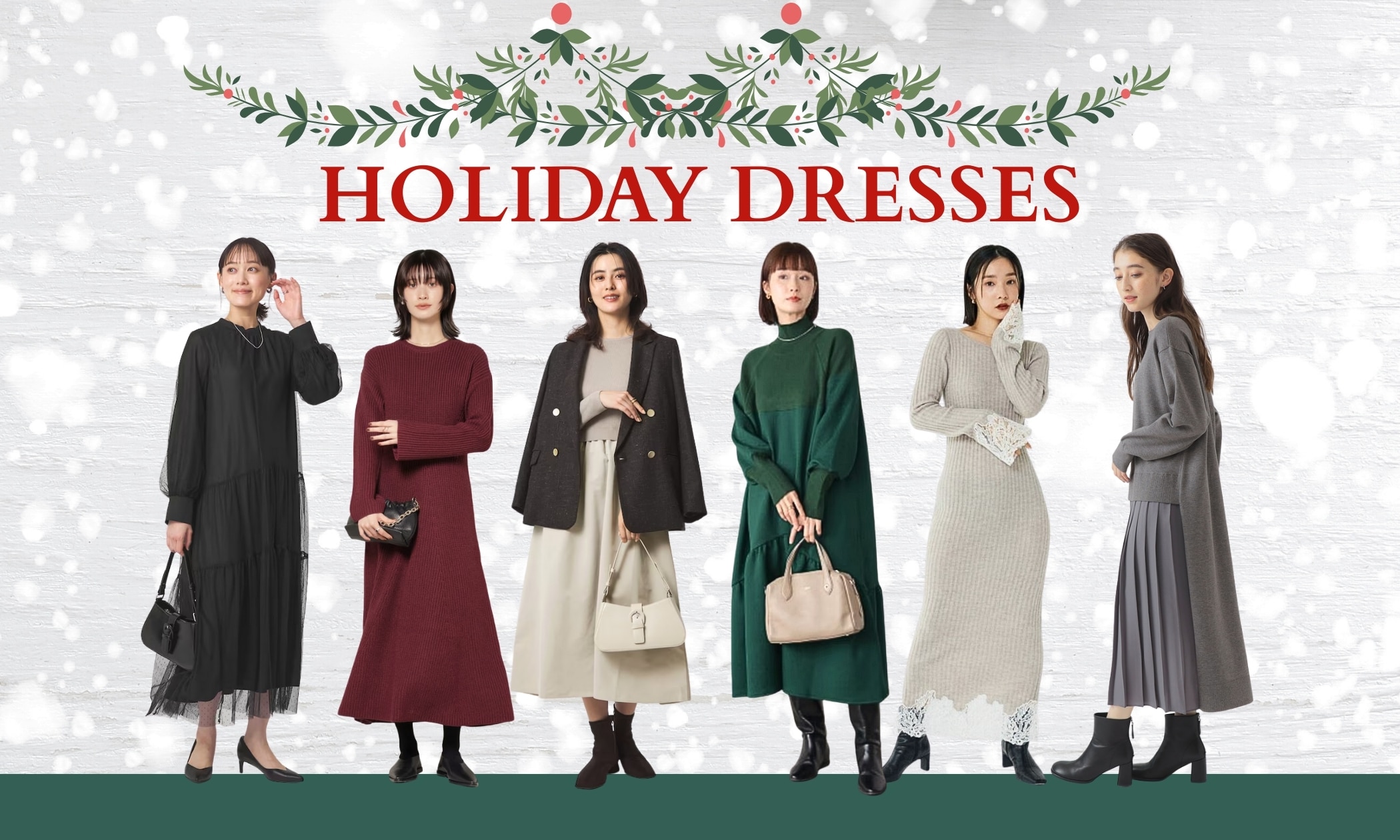 クリスマスに着たい♪とっておきのワンピース｜&mall（アンドモール 