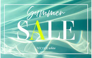 【NICOLE white】SUMMER SALE