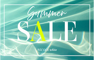 【NICOLE white】SUMMER SALE