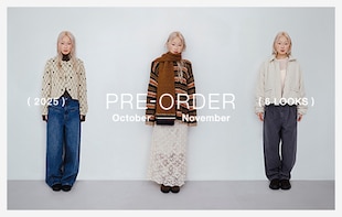 2025 AUTUMN - WINTER PRE-ORDER
