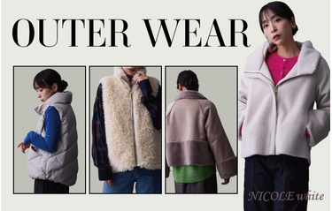 NICOLE white 冬 OUTER