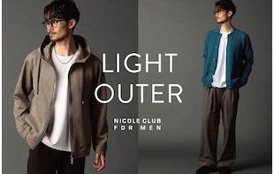 【NICOLE CLUB FOR MEN】Light Outer