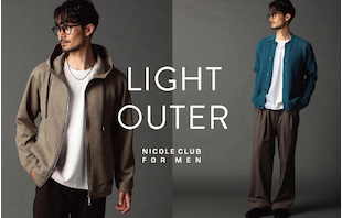 【NICOLE CLUB FOR MEN】Light Outer