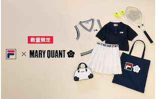 スポーツテイストに、MARY QUANTらしい遊び心を。