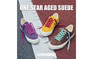 90年代のディテールを宿したONE STAR AGED SUEDE ｜ コンバース