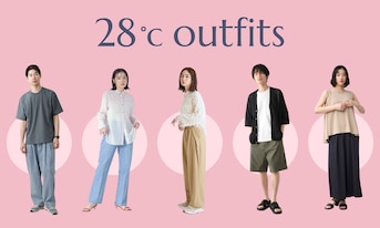 迷わない!最高気温と最低気温28度の服装|猛暑・冷房・雨に対応する男女別おしゃれコーデと機能性アイテム