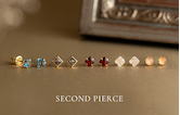 外れにくい高品位ピアスコレクション『Second Pierce』