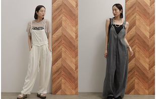【NEW IN】人気のジャンパースカートが、新色を加えて今季も登場。