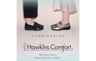 優しい履き心地の ウォーキングシューズ｜ホーキンス