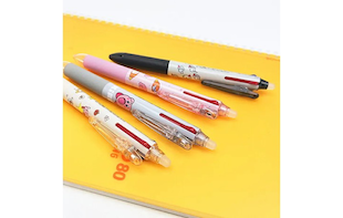 可愛いからシンプルまで揃えたくなる。カービィの３色フリクションボールペン