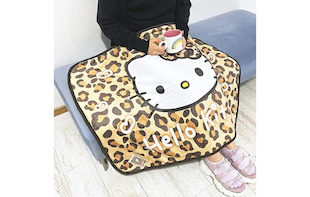 ふわふわあったかいサンリオのブランケット。かわいいキャラクターたちが足元を冷えから守ってくれます。