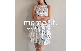 memorif.×RESEXXY 第2弾が登場♡