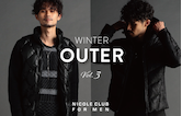 【NICOLE CLUB FOR MEN 】アウター特集Vol.3