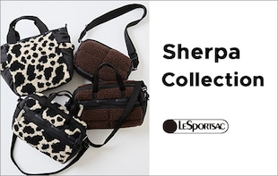 シーズンムードを高めるシェルパ素材を組み合わせたコレクション