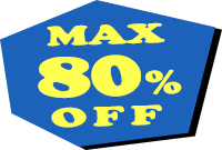 MAX80%OFF