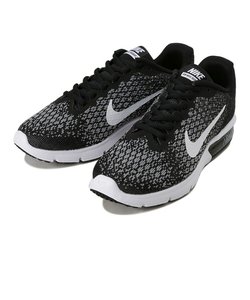 W852465　W AIRMAX SEQUENT 2　*002BK/WHT DGRY　562812-0002