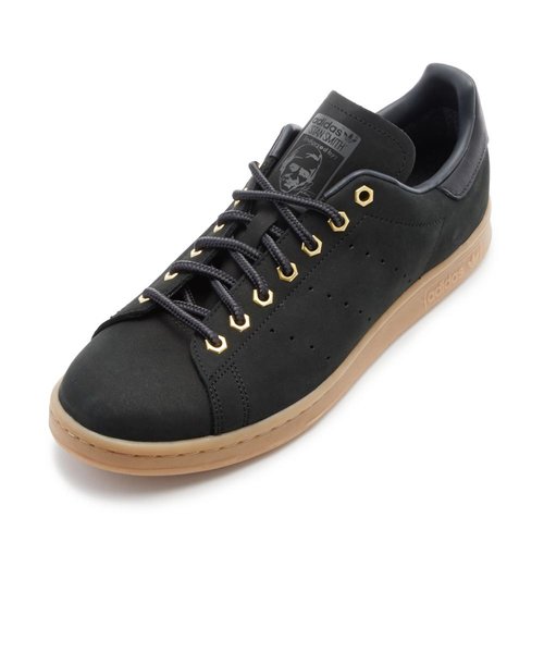 B37872 STAN SMITH WP *BLK/BLK/CARB 