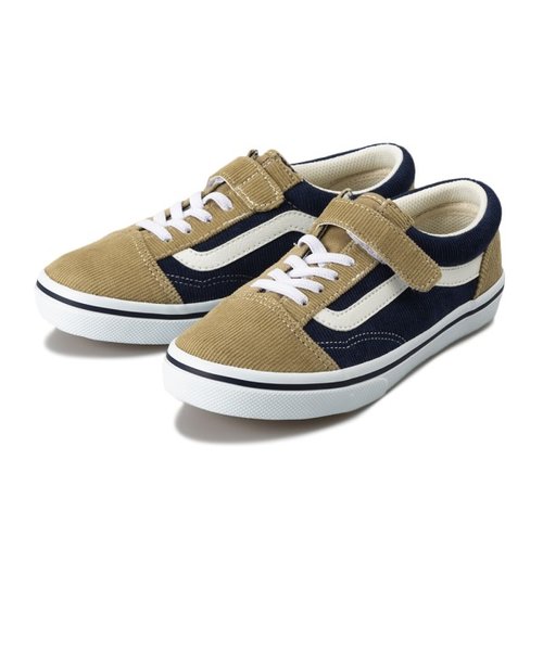 V36CJ CDY　OLD SKOOL(15-22)　BEIGE/NAVY　594538-0002