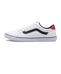 V441　WEEKLY COURT　WHITE/NAVY/RED　574426-0001