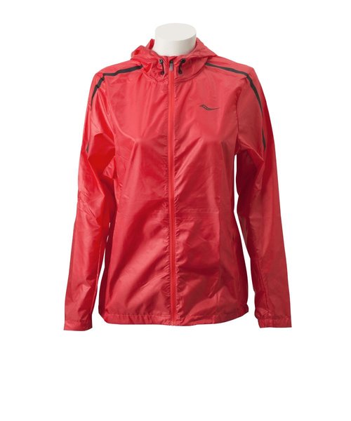 SAW800252-HB　W PACK IT RUN JACKET　HIBISCUS　585870-0001