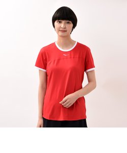 SAW800285-RED　W DRAFTY SHORT SLEEVE　SAUCONY RED　600684-0001