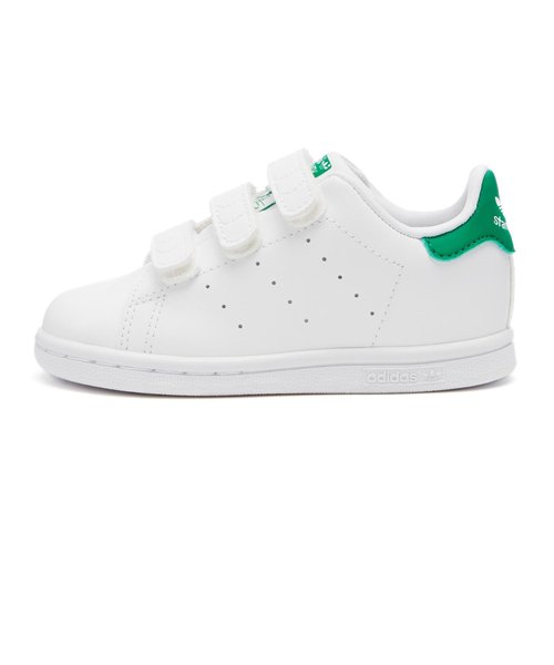 FX7532　12-16 STAN SMITH CF I　FWWT/FWWT/GRN　614788-0001