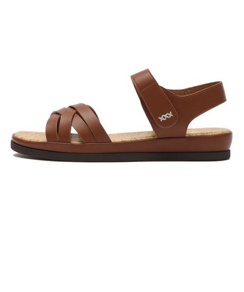 W2004　CROSS SANDAL 3　BROWN　611882-0001