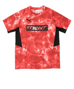 588528　NXT HYBRID AOP SS Tｼｬﾂ　03HOT CORAL　618585-0003