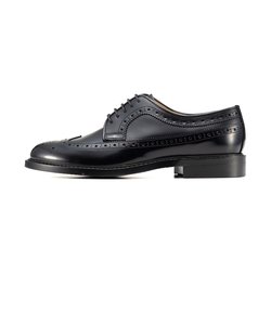 710　WINGTIP LACE-UP　BLACK　625194-0001