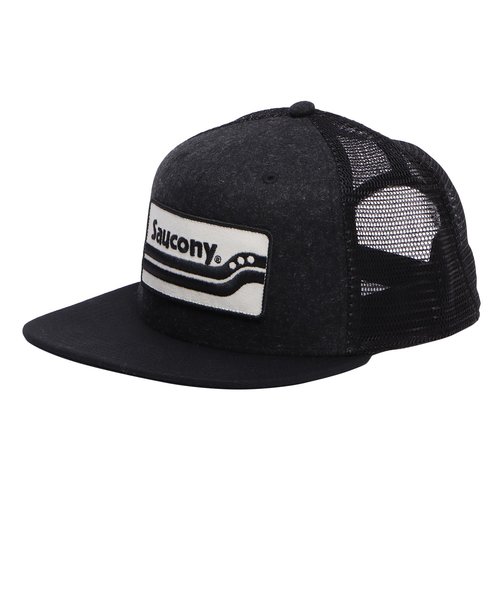 SAU900011-BKH　U SAUCONY TRUCKER HAT　BLACK HEATHER　616732-0001