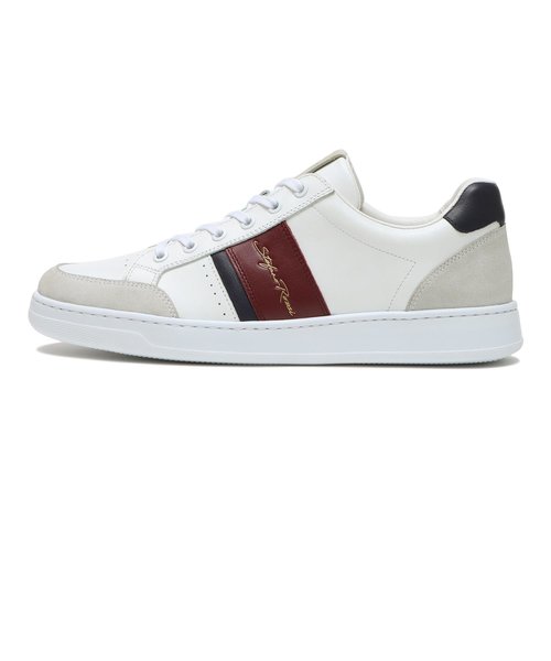 SR04276　ALCE COURT　BIANCO/BORDO　617351-0001