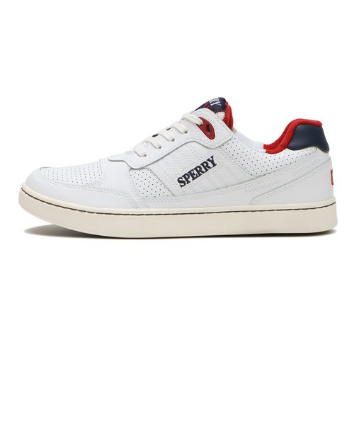 STS22316　SPERRY CUP　WHITE/RED　599916-0001