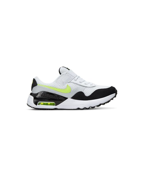 KDQ0285 17-22AIRMAX SYSTM (PS) 100WHITE/BLACK 632243-0001 | ABC