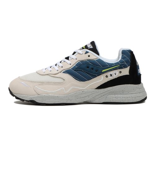 S70670-2　3D GRID HURRICANE　CREAM/BLUE　624921-0001